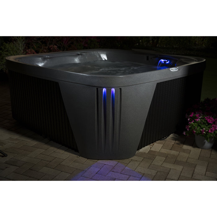 Aquarest Spas, Powered By Jacuzzi® Pumps 6 Person 45 Jet Square